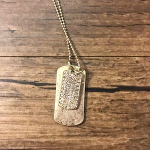RACHEL Rachel Roy Jewelry - Dog tag Necklace RACHEL Rachel Roy Jewelry - Dog tag Necklace
